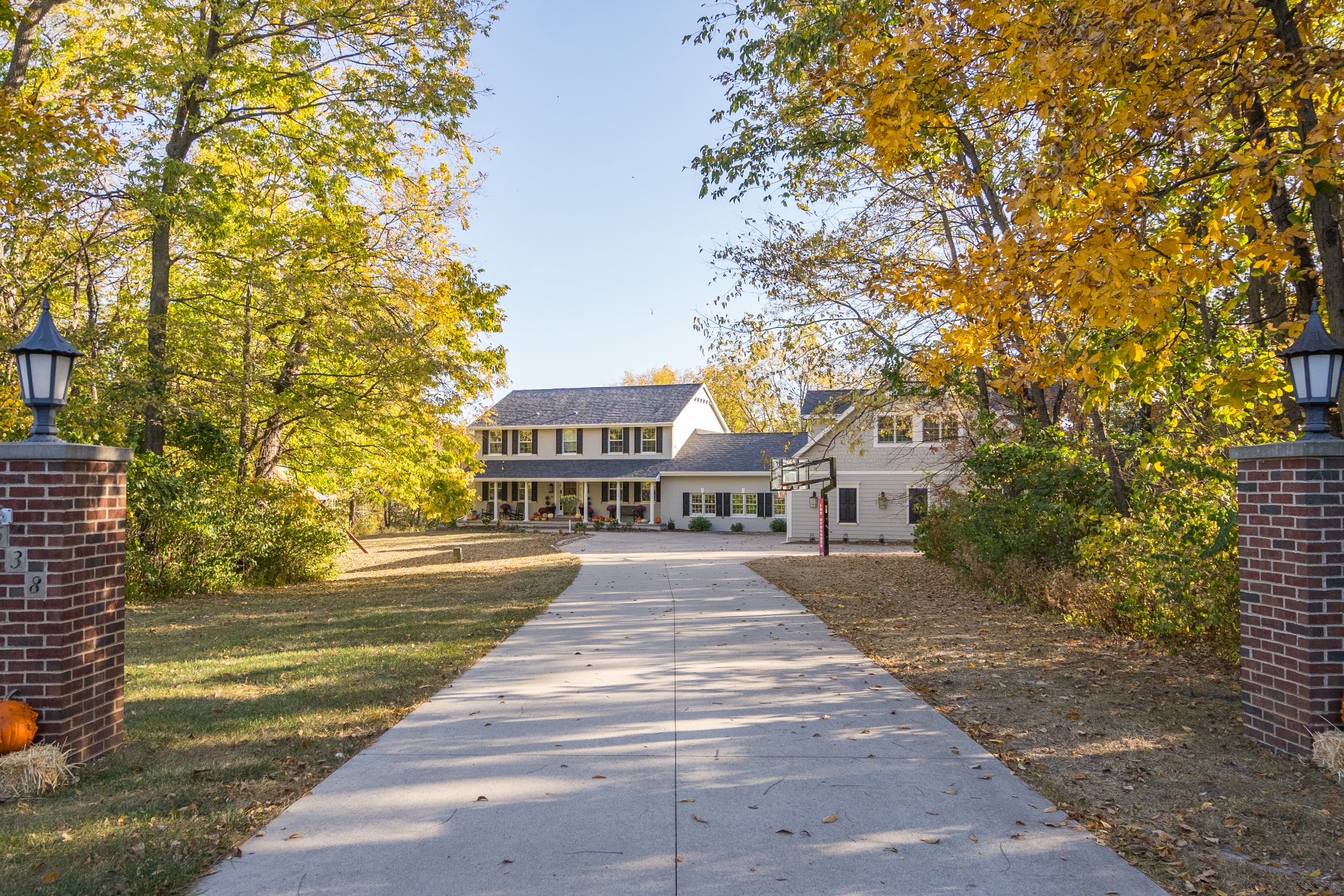 Home exterior with professional landscaping